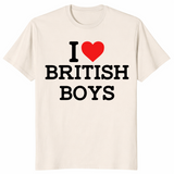 I love British boys shirt natural