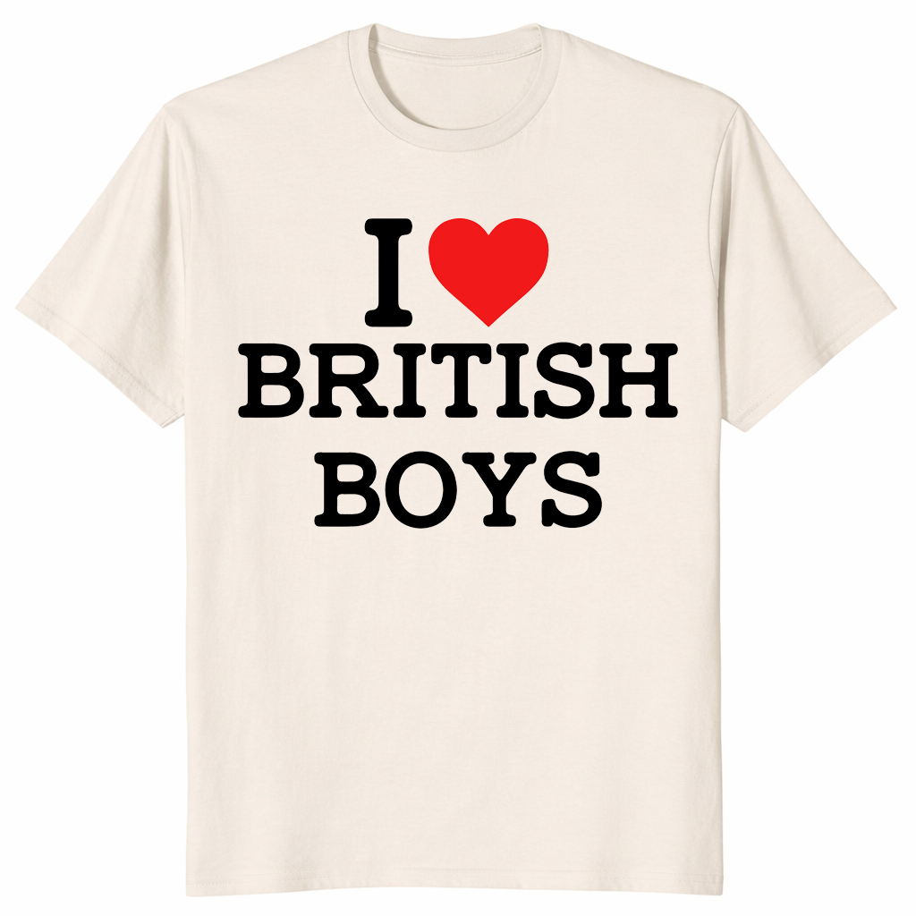 I love British boys shirt natural