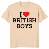 I love British boys shirt sand