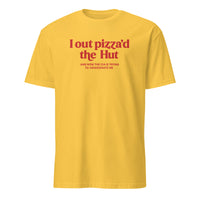 I Out Pizza’d the Hut Meme Shirt in daisy yellow by Cuccico