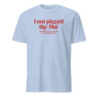 I Out Pizza’d the Hut Meme Shirt in light blue by Cuccico