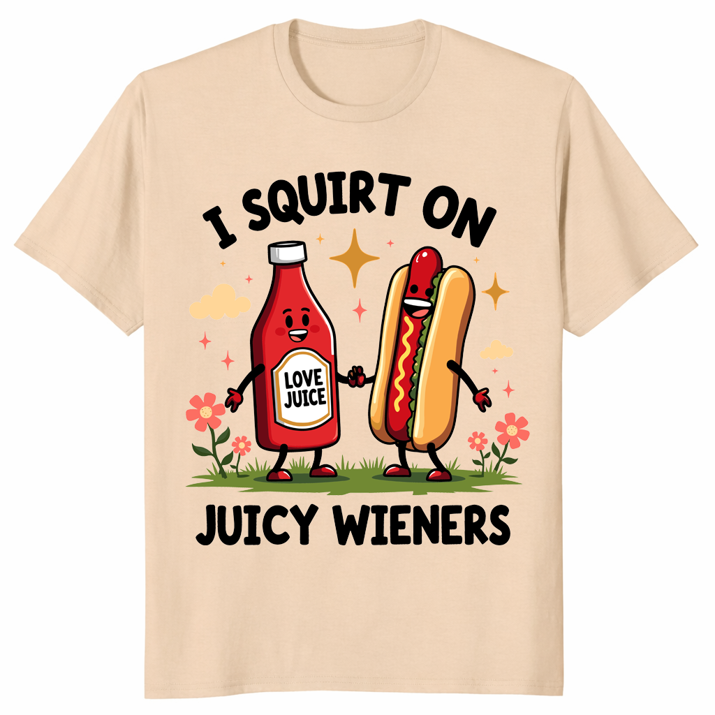 I squirt on juicy wieners shirt sand