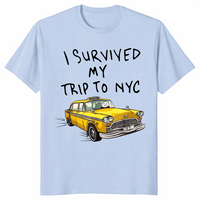 I Survived My Trip To NYC Funny New York City Souvenir T-Shirt | Cuccico
