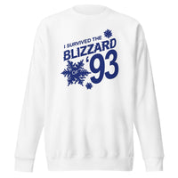 I Survived The Blizzard of ’93 Storm of the Century memorial crewneck sweatshirt