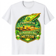 I Survived The St. Patrick’s Day Meteor 2026 Shirt trending design shirt