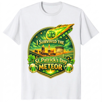I Survived The St. Patrick’s Day Meteor 2026 Shirt trending design shirt