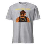 Ibiza Final Boss Funny Meme Party T-Shirt in Sport Grey