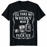 Ill Take My Whisky Neat & Fuck ICE political protest shir