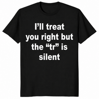 I'll Treat You Right shirt in black