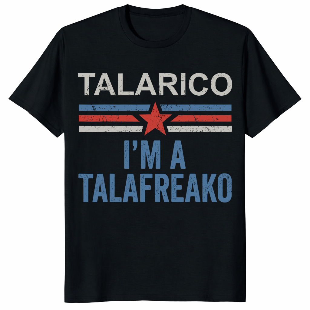 I'm A Talafreako Shirt in Black — James Talarico Texas Senate 2026 fan tee