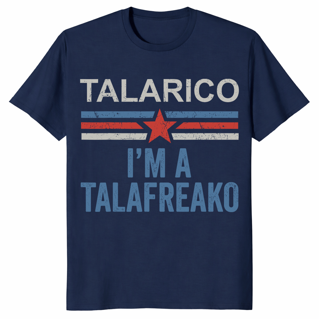 I'm A Talafreako Shirt in Navy — Talarico for Texas 2026 supporter tee