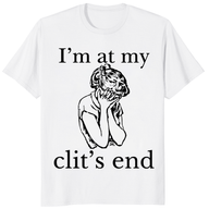 I’m At My Clit’s End Shirt trending design shirt