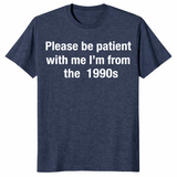 I'm from the 1900s shirt in heather navy