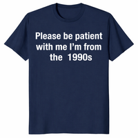 I'm from the 1900s shirt in navy
