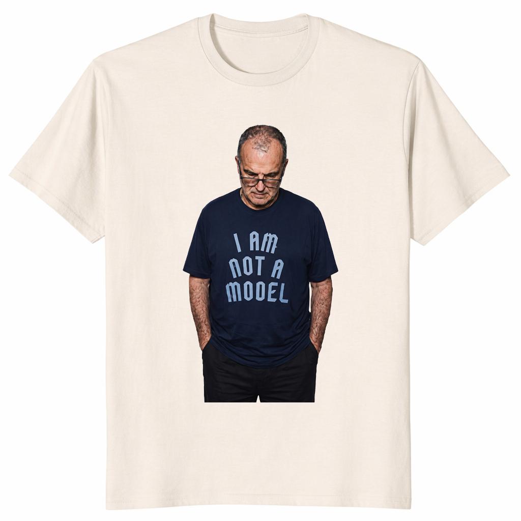 I'm Not A Model shirt in natural