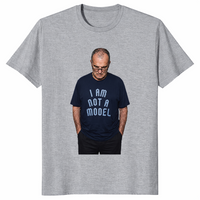 I'm Not A Model shirt sport grey