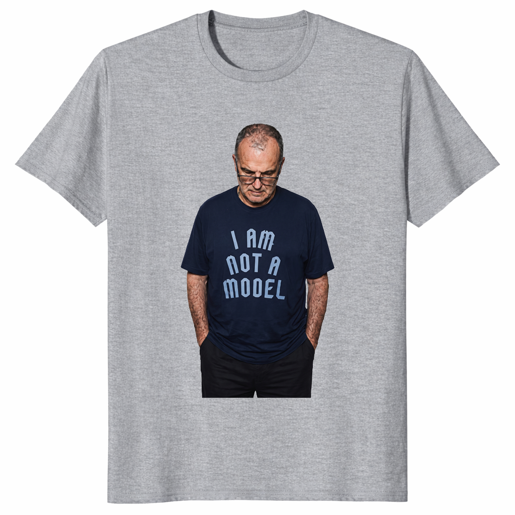 I'm Not A Model shirt sport grey