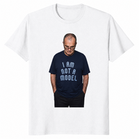 I'm Not A Model shirt in white