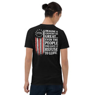 Imagine a country shirt in black