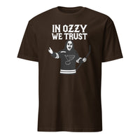 In Ozzy We Trust Shirt in dark chocolate featuring St. Louis Blues x Ozzy Osbourne by Cuccico