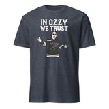 In Ozzy We Trust Shirt in heather navy featuring St. Louis Blues x Ozzy Osbourne by Cuccico