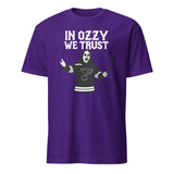 In Ozzy We Trust Shirt in purple featuring St. Louis Blues x Ozzy Osbourne by Cuccico