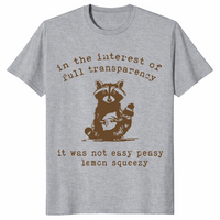 In The Interest Of Full Transparency shirt in sport grey