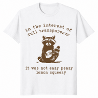 In The Interest Of Full Transparency shirt in whit