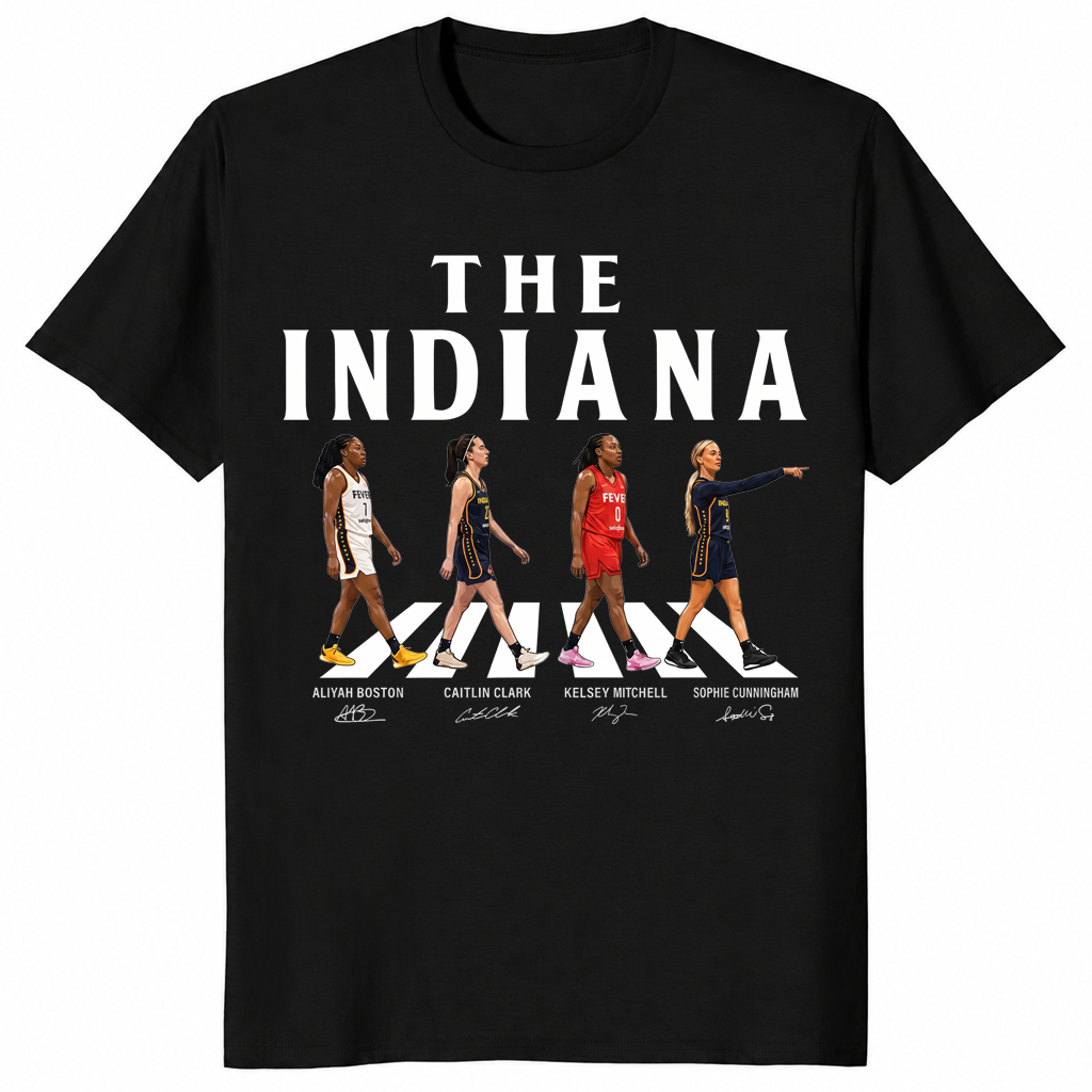 Indiana Fever Caitlin Clark shirt in black
