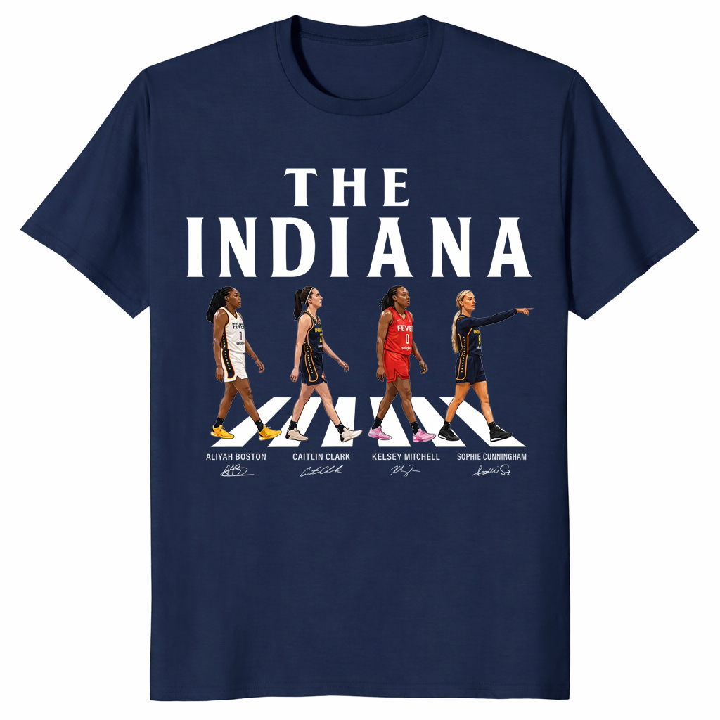 Indiana Fever Caitlin Clark shirt in navy