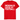 Indiana football shirt in red, funny college football fan tee