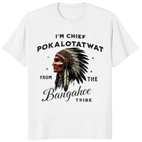 Indigenous Native Chief Tee with Traditional Tribal Headdress Graphic Shirt