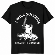 Insane frog shirt in black