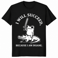 Insane frog shirt in black
