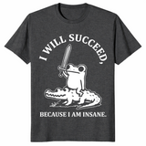 Insane frog shirt dark heather grey