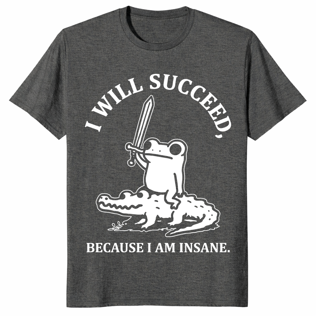 Insane frog shirt dark heather