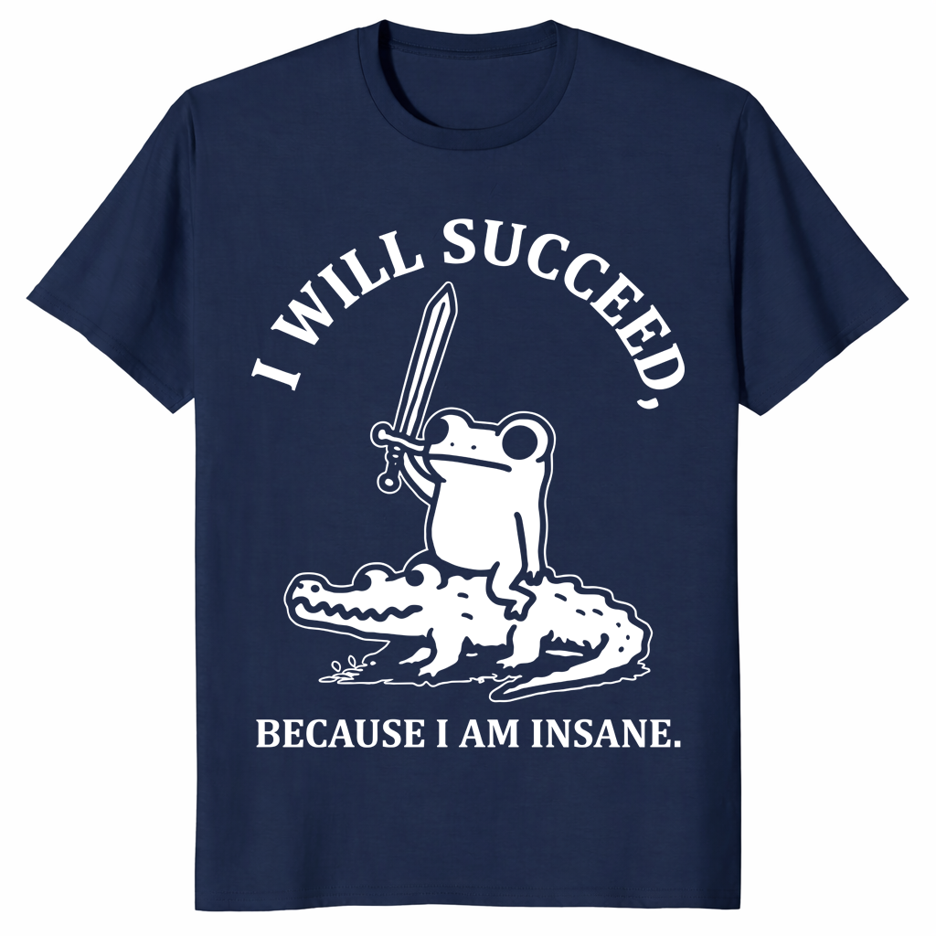 Insane frog shirt in navy