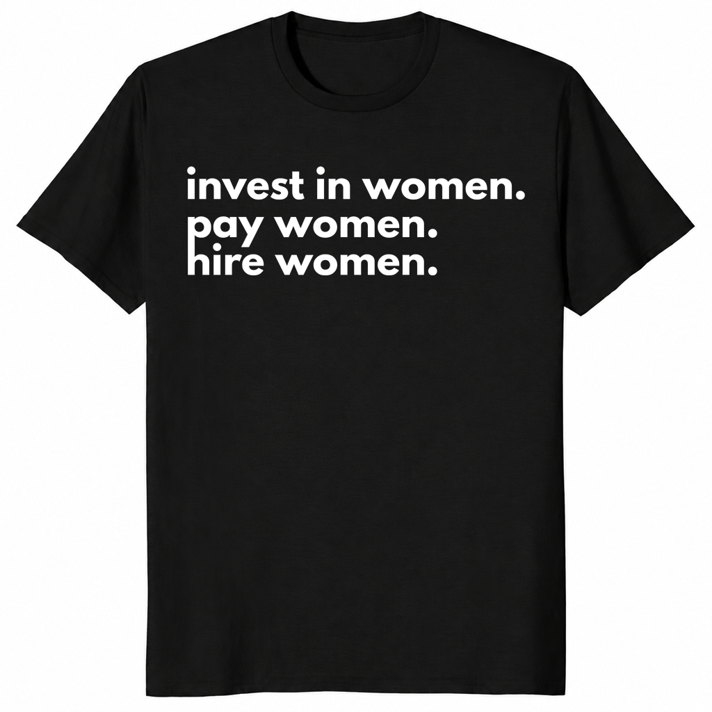 Invest in women shirt in black