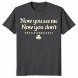 Irish Goodbye Shirt in dark heather grey