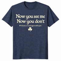 Irish Goodbye Shirt in heather navy
