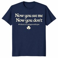 Irish Goodbye Shirt in navy