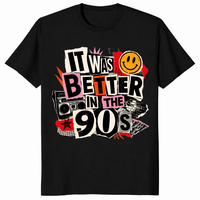 It Was Better In The 90s shirt in black