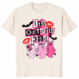 It's October 3rd Mean Ghouls Shirt natural