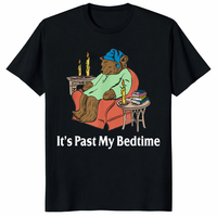 It’s Past My Bedtime Bear Reading T-Shirt – Funny Bear Lover Gift Tee | Cuccico