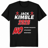 Jack Kimble 2026 shirt in black