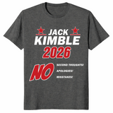 Jack Kimble 2026 shirt in dark heather