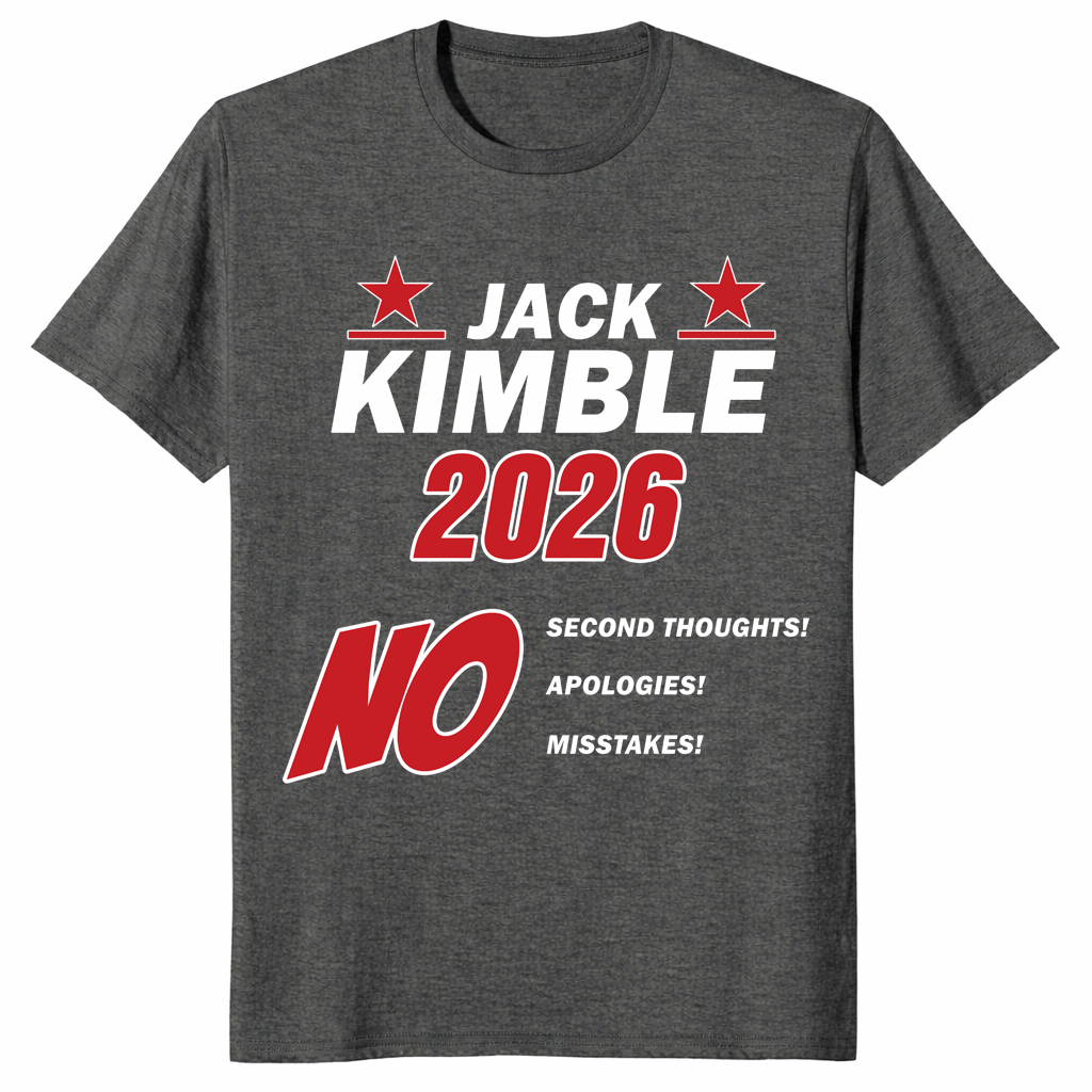 Jack Kimble 2026 shirt in dark heather