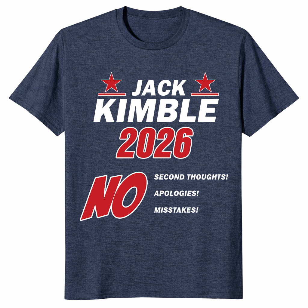 Jack Kimble 2026 shirt in heather navy