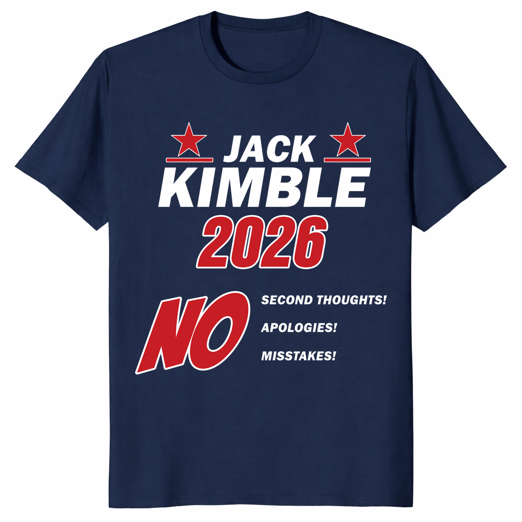 Jack Kimble 2026 shirt in navy