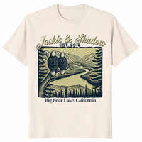 Jackie and Shadow Bald Eagles shirt in natural